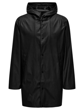 Onsluca Rain Coat Otw Noos Black ONLY & SONS