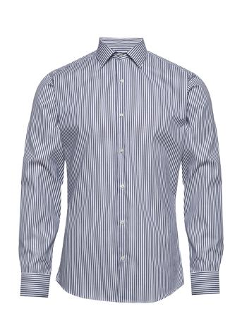 Kadet | L/S - Slim Fit Skjorte Business Blå Seven Seas Copenhagen