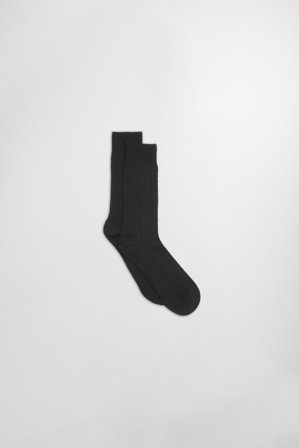 NN.07 Sock Ten 9140 Herren Schwarz Wollmix