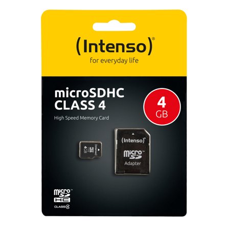 INTENSO SD microSD-Card SDHC 4