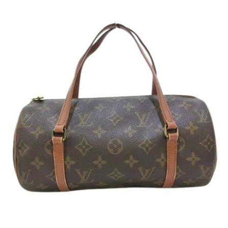 Louis Vuitton Vintage Pre-owned Fabric Papillon Brun, Dame Vintage Tasker, Størrelse: ONE Size