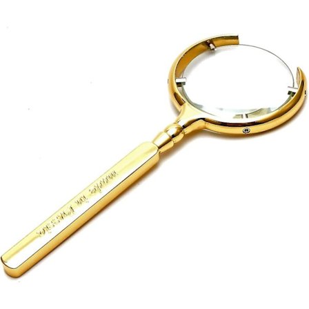 Metal 8x Forstørrelsesglas til Hobby, Studie, Læsning, Fejlfinding og Amblyopi, Insekt Observation