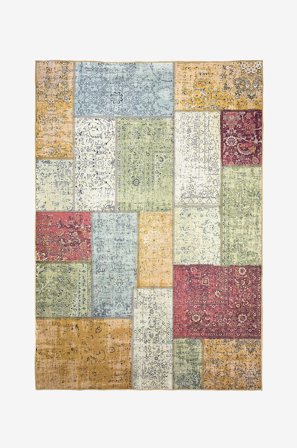 Mattbolaget - Matta Patch - Flerfärgad - Slätvävda mattor - 160X230 - Från Homeroom