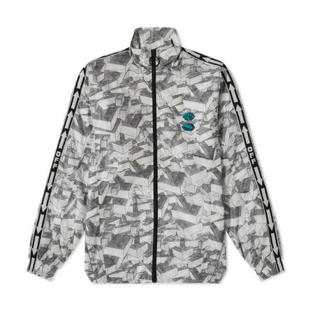 Off White Arrows Pattern Track Jacket , Grijs , Heren , Maat: M