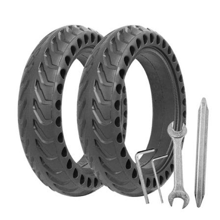 2 tires + tire tool - Xiaomi - Puncture free - Honeycomb