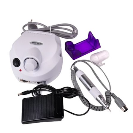 Elektrisk fil - US202 - Hvid sølv - Neglefil - Neglepleje