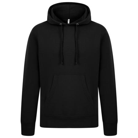 Casual Classics Herr Ringspunnen Luvtröja L Svart