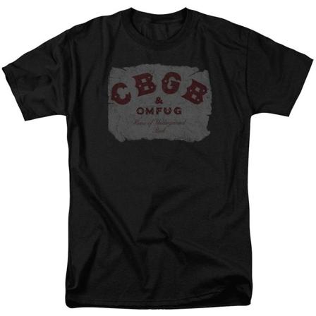 CBGB Crumbled Logo Vuxen T-shirt L