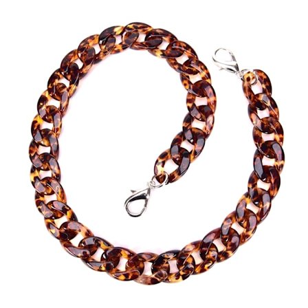 60cm Akryl Avtagbar Ersättningskedja Axelväska Rem Ha