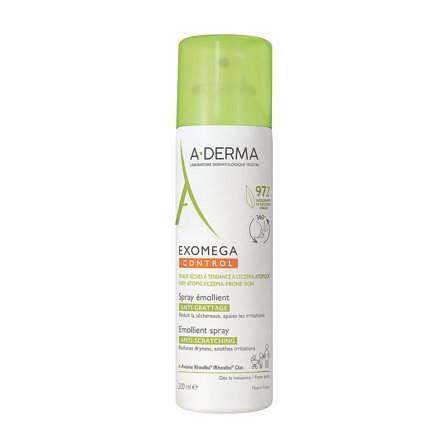 A-DERMA Exomega Control Anti-Scratching Spray 200 ml, Skincare, Skincare Til Børn, Babysalve