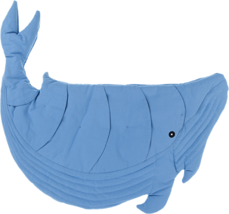 PAIKKA Whale Playmat 80x60cm