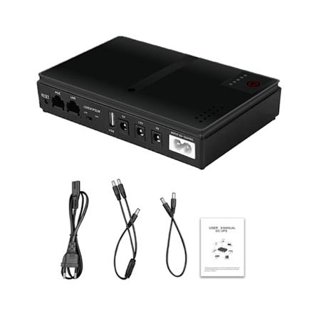 Mini UPS-batteribackup för hem och bil - Driv dina elektronikapparater var som helst