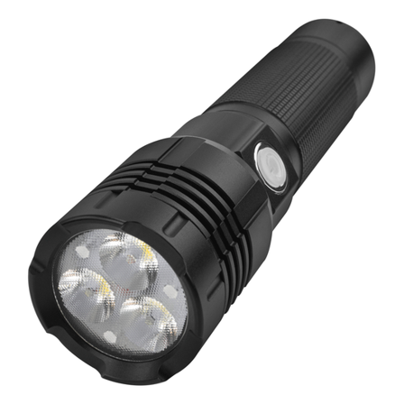Ansmann Lommelykt Oppladbar 3200Lumen Vanntett Ip67 med Hylster
