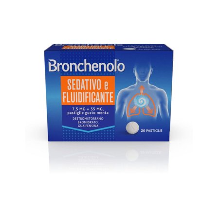 Bronchenolo Sedativo Fluidificante 20 Pastiglie
