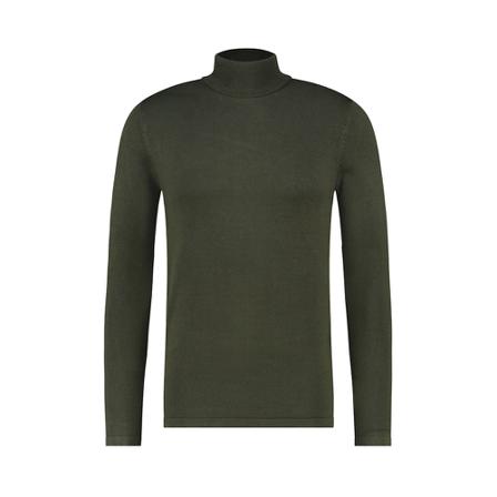 PureWhite, Turtleneck Groen, Heren, Maat:S,Viscose