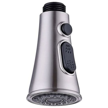 Köksblandare Duschhuvud Ersättningshuvud för Blandare, Duschhuvud 2 Jets Krom Köksblandare Kran