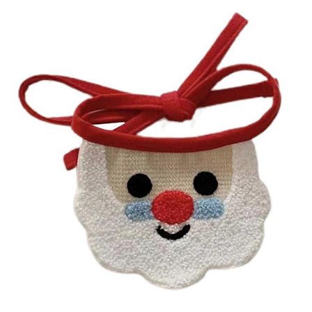 Katt Hundar Husdjur Färgglad Bandana Söt Dregelhandduk Festival Katt Halsband Bandana Jultomte