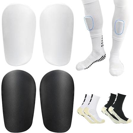 2 paria Mini Pro jalkapallon säärisuojaa - unisex-liukumattomat jalkapallon säärisuojat - Ammattilaisille ja aloittelijoille - jalkapalloon ja 
