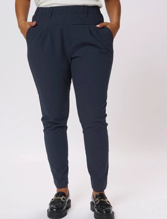 Kaffe Curve Kcjia Pants - Navy - 48