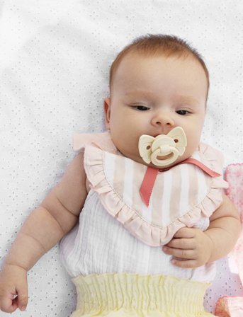 Elodie Details Binky Bow - Oat White - Cream - ONE SIZE