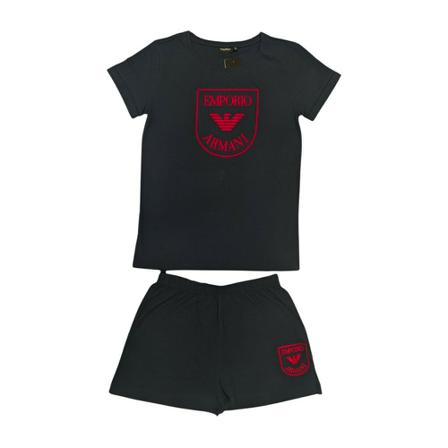 Emporio Armani - Morgonrockar - Blå - Dam - Storlek: M, Dam, Storlek: M