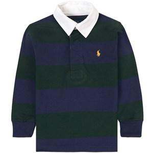 Kids - Ralph Lauren Branded Striped Rugby Shirt Navy 5 Years - Tops - 5 years - Navy