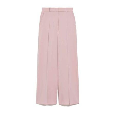 Max Mara Weekend Wide Byxor rosa, Dam Byxor, Dam, Storlek: XS
