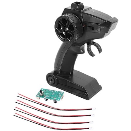 2.4G 4 Kanaler Trådløs RC Sender Modtager Radio Fjernbetjening Sender med Modtager