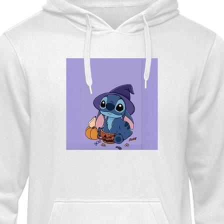 Børne-Hoodie | Blød Hættetrøje til Børn hvid 7-8 År