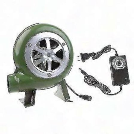 Elektrisk BBQ Fläkt Kolskorstenstartare 2900RPM Justerbar Rökfläkt AC100-240V