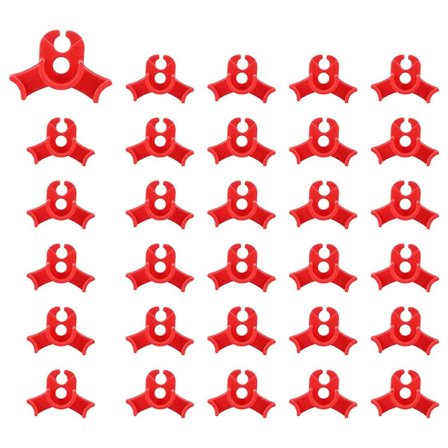 30-pack växtböjare vinkeljusterbara växtträningsklämmor lågspännings träningsklämmor 90 grader Pla