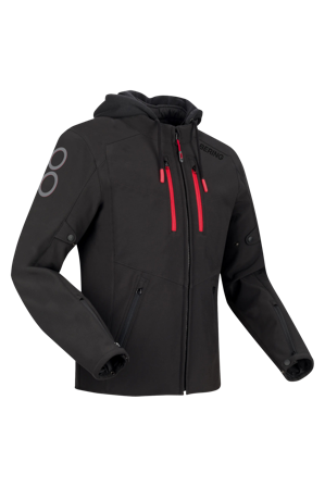 Motorradjacke Bering Rotor Schwarz S