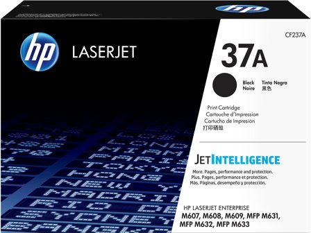 HP 37A svart original LaserJet-tonerkassett, 889899204207