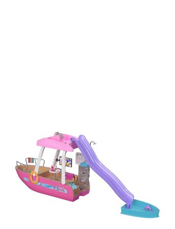 Dream Boat Playset With Pool, Slide And 20+ Accessories Patterned Barbie