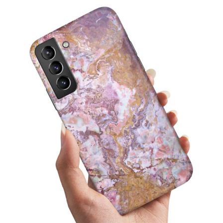 Samsung Galaxy S21 - Skal / Mobilskal Marmor Multifärg