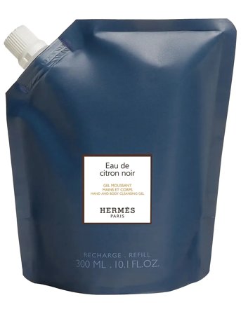 HERMÈS Eau De Citron Noir, Hand And Body Cleansing Gel Refill - Nude - 200 ML