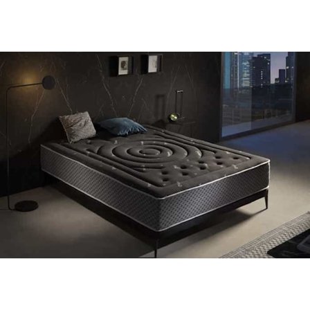 MOONIA Premium Black Multizone madras - HR-skum - 12 hvilezoner - 160x190 cm