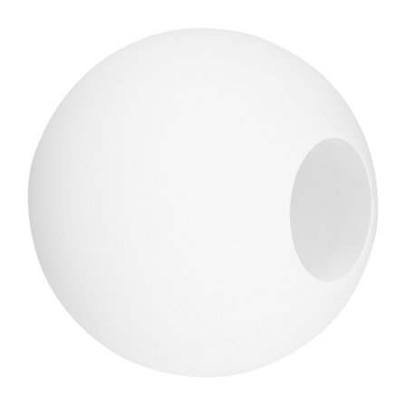 Globeskjerm for pendellampe, frostet globeskjerm i glass med myk lysspredning, matt design vaskbart glass lampearmaturdeksel for tak