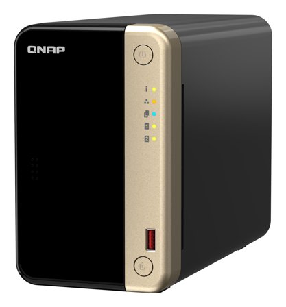QNAP TS-264-8G - 2x 2.5GbE NAS-server 2x 3.5" + 2x M2