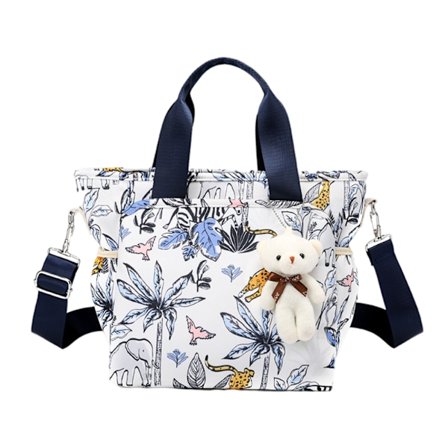 Pusletaske Tote Bærbar Fashion Udendørs Multifunktionel Baby Tote Taske Messenger til Mor Far