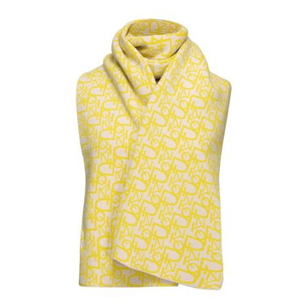 Pinko Scarves , Geel , Dames , Maat: ONE Size Sjaals