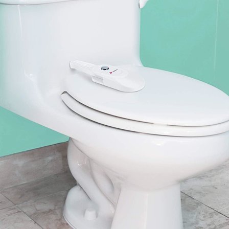 Vauvan turvalukot, Eurobuy lapsiturvalukko 3M-liimalla, WC-turvalukko sopii useimpiin WC-istuimiin