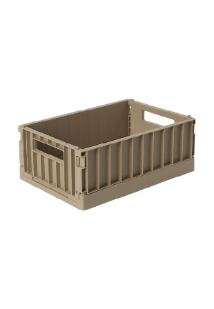 Åhléns Home Hopfällbar förvaringslåda RAY 21x14,5 cm Förvaring Beige ONESIZE