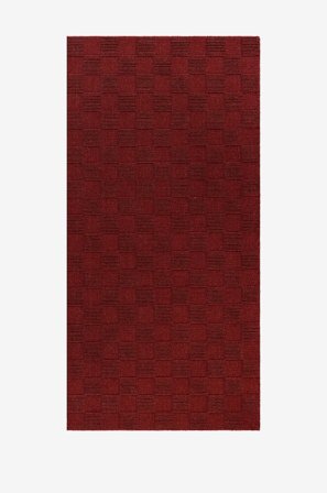 KM Home - Ullteppe Sydney - Rød - Ulltepper - 80X250 - Fra Homeroom