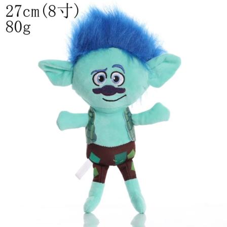 Filmtroll Plyschdocka Vallmo Gren Barb Guy Diamond Trolls World Tour DJ Suki Harper Cooper Mjuk plysch stoppade leksaker Barnpresent B1 27CM