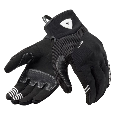 Motorradhandschuhe Rev'It! Endo Schwarz/Weiß S