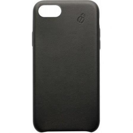 Kotelo iPhone 6/7/8/SE/SE22 Premium Leather BEETLECASE Mustalle Svart