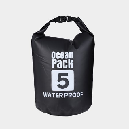 Drybag / Seesack Ocean Pack, 500D, 5 Liter, schwarz - Boot