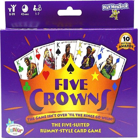 Five Crowns kortspill - Moro for alle aldre, 2-6 spillere