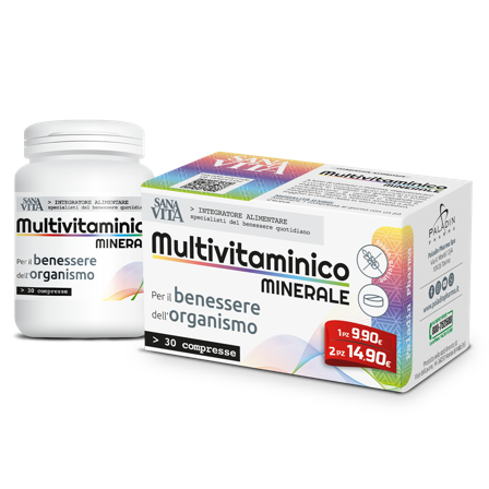 Sanavita Multivitaminico Minerale 30 Compresse